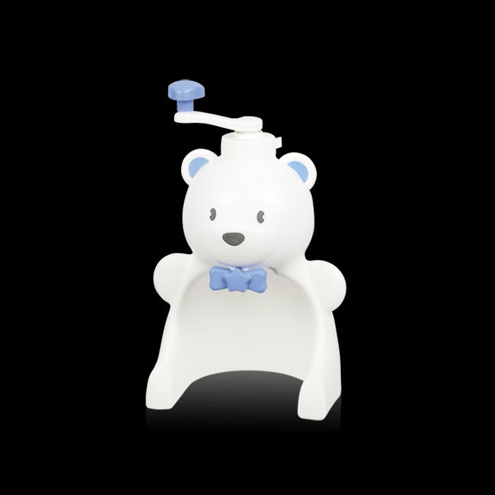 かき氷器 手動 シロクマ 手動かき氷器 日本製 幅190×奥行170×高さ305mm かき氷機 かき氷器 レトロ カキ氷機 カキ氷器 かき氷 カキ氷 バラ氷