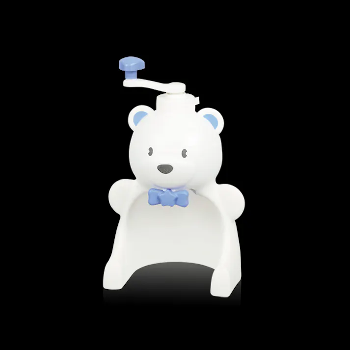 かき氷器 手動 シロクマ 手動かき氷器 日本製 幅190×奥行170×高さ305mm かき氷機 かき氷器 レトロ カキ氷機 カキ氷器 かき氷 カキ氷 バラ氷