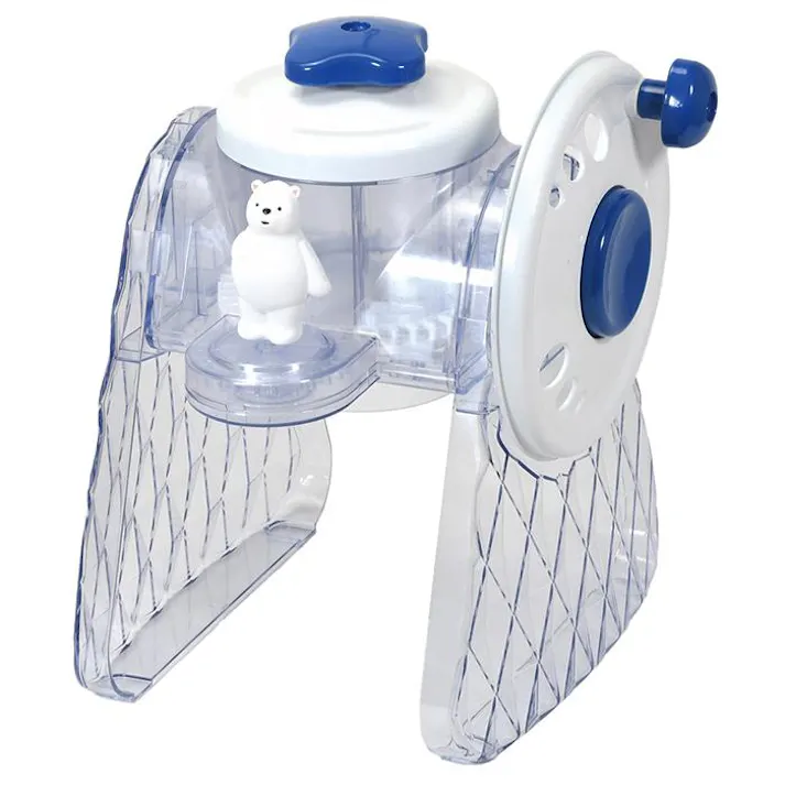 手動かき氷器 かき氷機 家庭用 ふわふわ シャリシャリ バラ氷対応 製氷カップ付 日本製 かき氷メーカー しろくま/ペンギン コンパクト おうちカフェ デザートメーカー 夏用品 子供 大人 パーティー おやつ作り キッチン用品