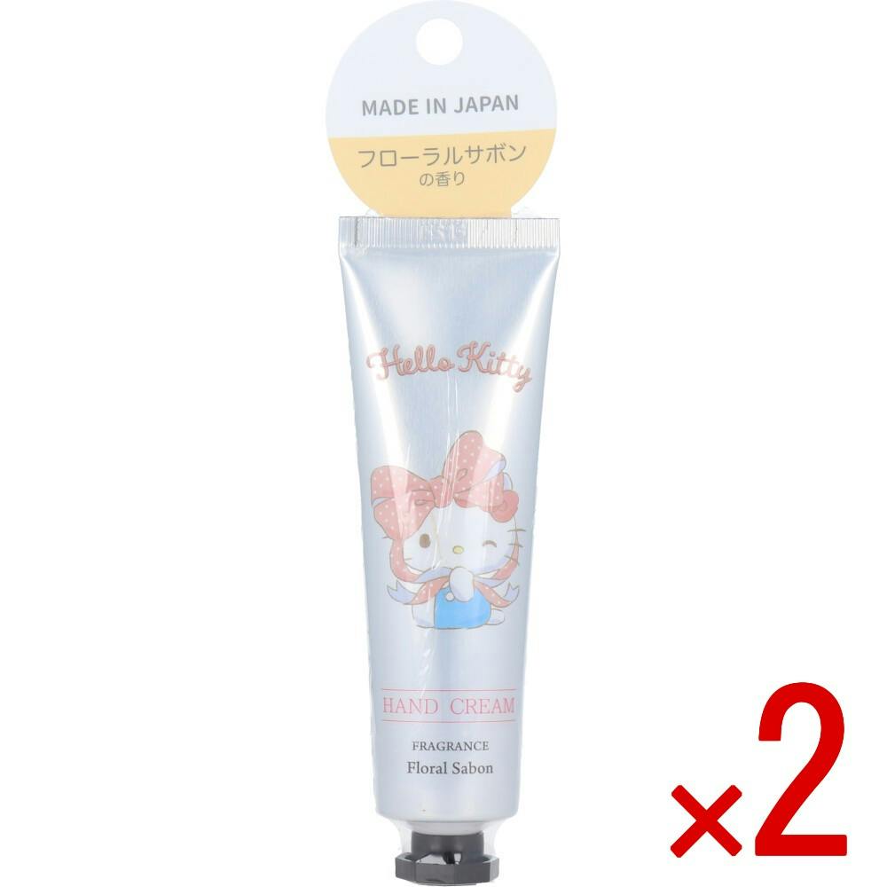 2点まとめ買い】ハンドクリーム ハローキティ フローラルサボンの香り