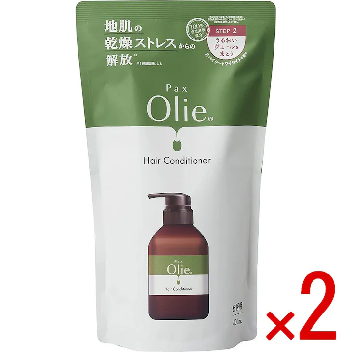 【2点まとめ買い】パックスオリー ヘアコンディショナー スパイシートワイライトの香り 詰替用 400mL × 2点 地肌の根本を整えて、髪本来のツヤを手に入れる! 100%自然由来成分の石けん専用ヘアコンディショナーです。 【送料込み】