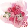 【3点まとめ買い】シャボンフラワー SBL-11 ピンク × 3点 香る、かれない、せっけんのお花 生花やプリザーブドフラワーに代わる「第3のフラワーギフト」です。 【送料込み】
