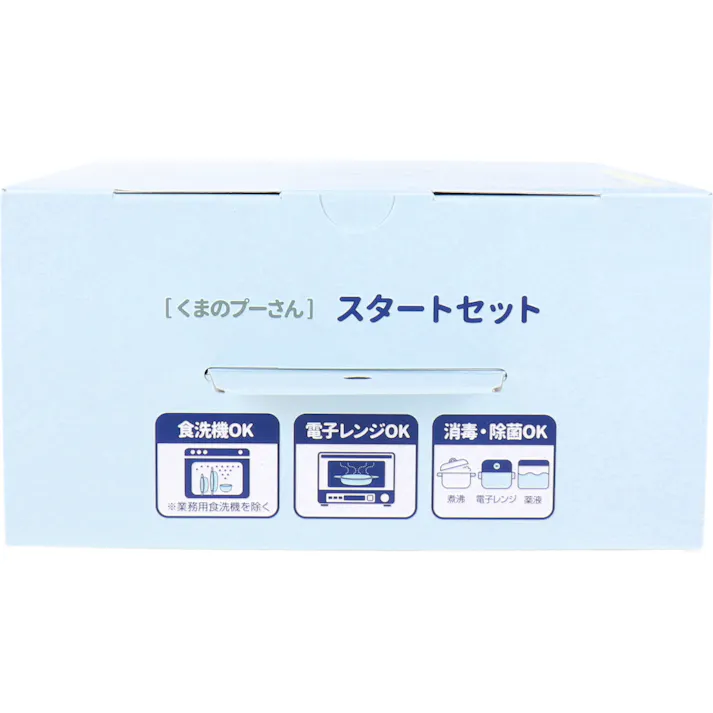 【2点まとめ買い】コンビ くまのプーさん スタートセット × 2点 くまのプーさんデザインで楽しくお食事を♪ はじめての離乳食に!少量からすぐに使えてずっと活躍の6点セット! 【送料込み】