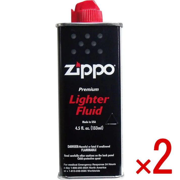 【2点まとめ買い】ZIPPO (ジッポー) オイル 小缶 133mL × 2点 ZIPPO用オイル ※海外製造、輸入品のため輸送時に商品パッケージにスレ、シワ、よれなどがある場合がございます。ご了承の程宜しくお願い致します。 【送料込み】