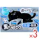 【3点まとめ買い】ドライ&ドライUP 黒のNECO 超大容量湿気とり 1000mL×2個入 × 3点 除湿&脱臭。 炭のパワー。 【送料込み】