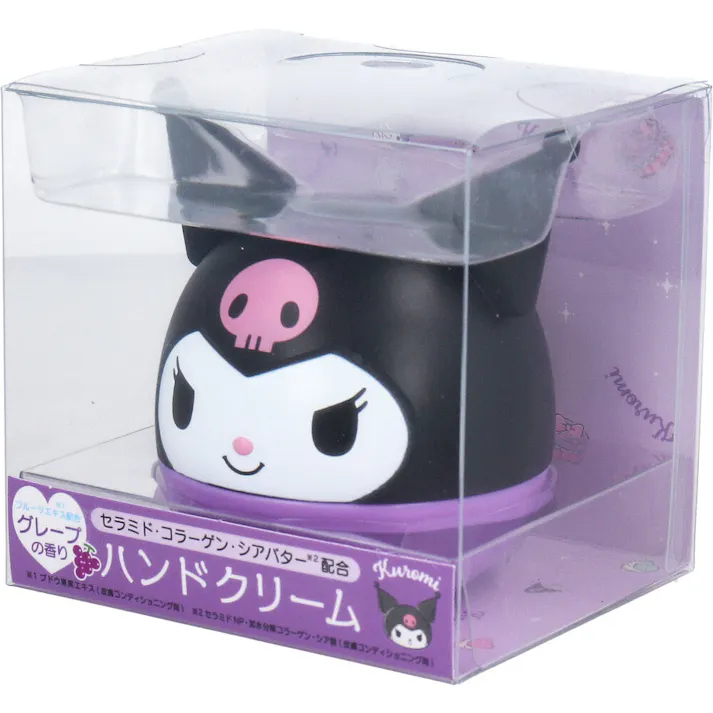 【2点まとめ買い】サンリオキャラクターズ ハンドモイスチャークリーム クロミ グレープの香り 35g × 2点 セラミド・コラーゲン・シアバター配合 サンリオの人気キャラクター『クロミ』とのコラボハンドクリーム! 【送料込み】