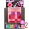 【2点まとめ買い】KUMIPULA(クミプラ) クリアパズル チェリークロス 18ピース × 2点 バラして組み立てる! 子どもから大人まで楽しめるクリアパズル! 【送料込み】