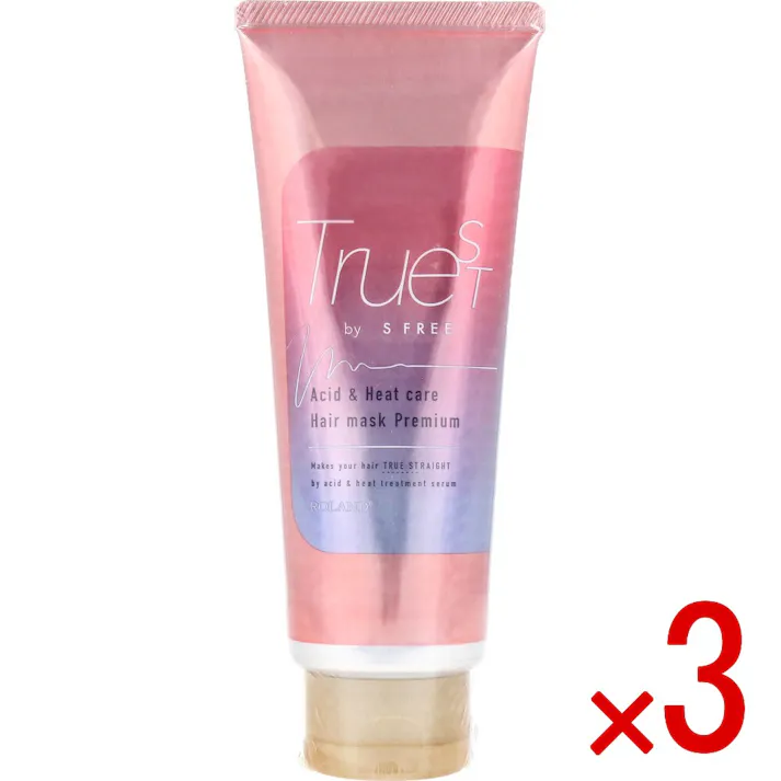 【3点まとめ買い】トゥルースト バイエスフリー 酸熱トリートメント成分配合 ヘアマスク プレミアム 180g × 3点 酸熱トリートメンテでとぅるストン髪。 ハイダメージ補修×うねり対策。 【送料込み】