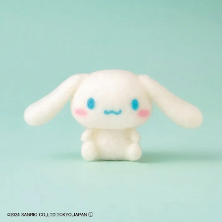 【10点まとめ買い】ニードルフェルトでつくる シナモロール × 10点 早くきれいにまとまる「アクレーヌ」使用! フェルティングニードル使用! 【送料込み】