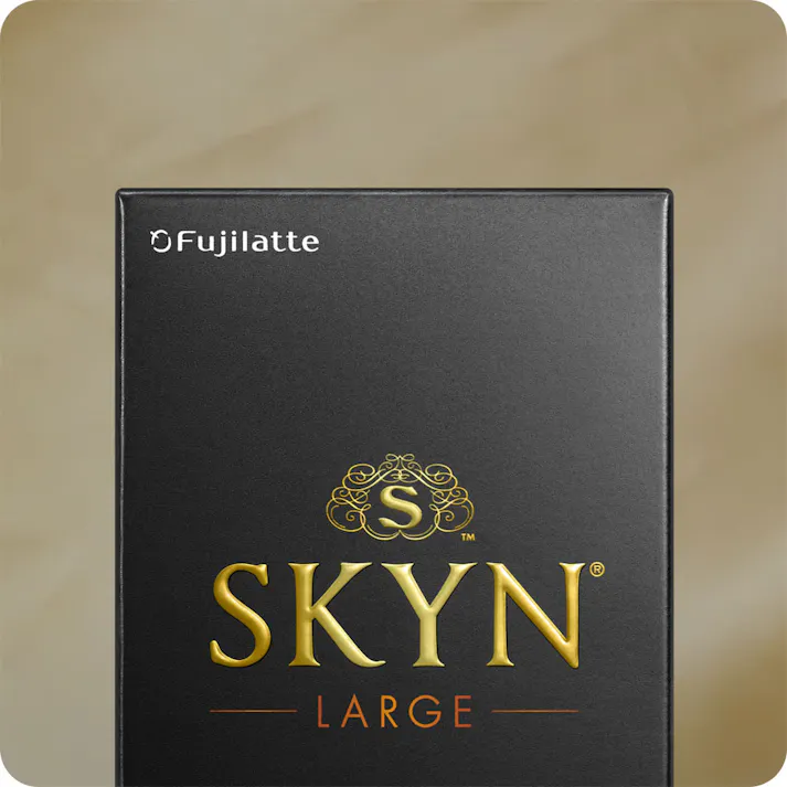 SKYN LARGE ソフトノンラテックスコンドーム ラージサイズ 10個入 × 1点 まるで素肌のような、新やわらか触感コンドーム 【送料込み】