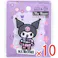 【10点まとめ買い】2way刺しゅうワッペン サンリオ 日本のお祭り クロミ カップケーキ 1枚入 × 10点 シール&アイロン接着 どちらでも貼れる!IRON&SEAL 【送料込み】