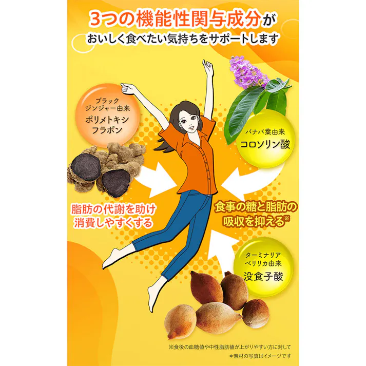 【2点まとめ買い】※DHC カロリーポン 20日分 60粒入 × 2点 食事の糖と脂肪の吸収を抑える!脂肪の代謝を助け、消費しやすくする! 【送料込み】