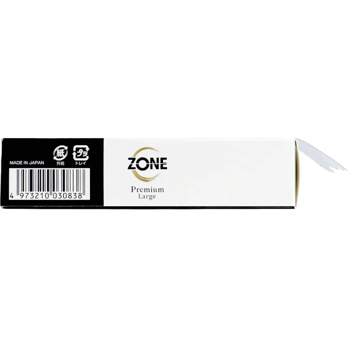【10点まとめ買い】ZONE(ゾーン) プレミアム コンドーム Lサイズ 5個入 × 10点 大きめLsize。 【送料込み】
