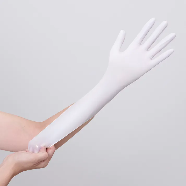 【3点まとめ買い】【業務用】プロケア ニトリルグローブ ホワイトLサイズ 100枚入 × 3点 ニトリルグローブのベーシックモデル。 【送料込み】