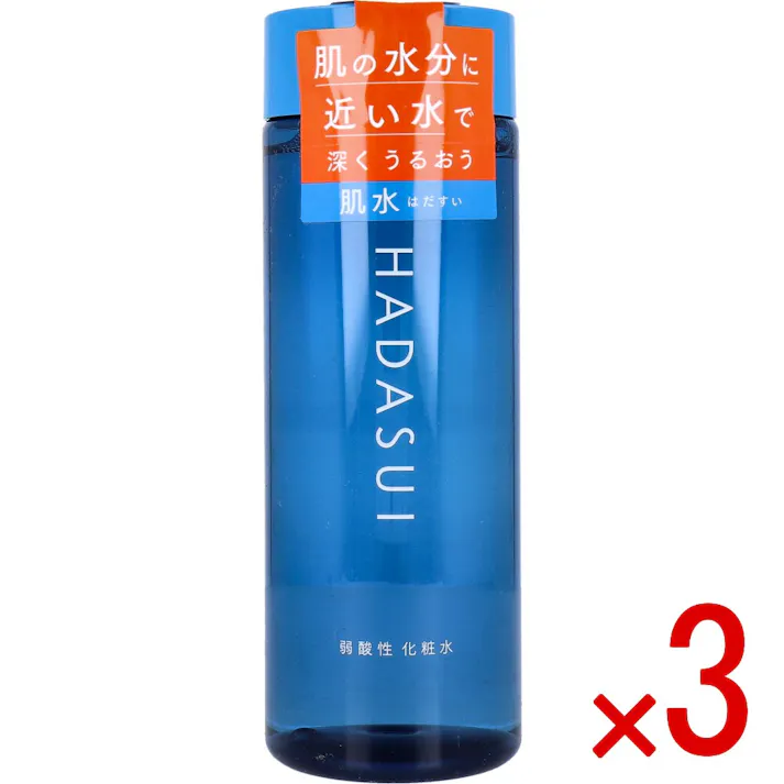 【3点まとめ買い】HADASUI 肌水 スキンローション f 保湿液 400mL × 3点 毎日ミネラル&水分補給。 肌の水分に近い水だから、たっぷり加水。 【送料込み】