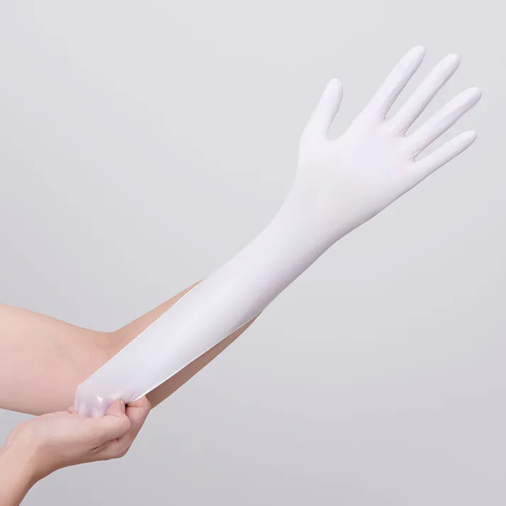 【3点まとめ買い】【業務用】プロケア ニトリルグローブ ホワイト XSサイズ 100枚入 × 3点 高い防護性とフィット感の検査検診用ニトリルグローブ。 【送料込み】