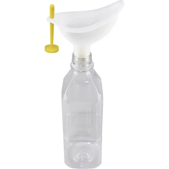 【10点まとめ買い】スマートイレ 男女兼用 × 10点 ペットボトルが携帯トイレに! ペットボトルに差し込むだけ! 【送料込み】