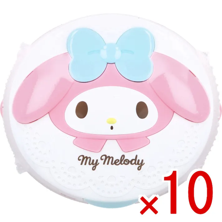 【10点まとめ買い】サンリオ ウエットティシュ マイメロディ 80枚入 × 10点 成分の99.9%が純水でできた、限りなく水に近いウエットティシュです。 パラベン・PG(プロピレングリコール)・アルコール・香料・着色料無添加。 【送料込み】