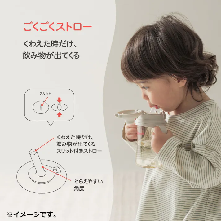 【2点まとめ買い】ピジョン magmag(マグマグ) 成長実感 ごくごくストロー 1個入 × 2点 できた!を増やそう! コップ・ストロー、焦らないでゆっくりと。 【送料込み】