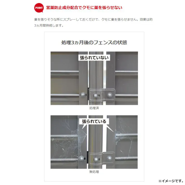 【3点まとめ買い】クモの巣阻止キンチョールジェット 450mL × 3点 クモ対策のお悩み解消に、これ1本! 約3ヵ月間巣を張らせない! 【送料込み】