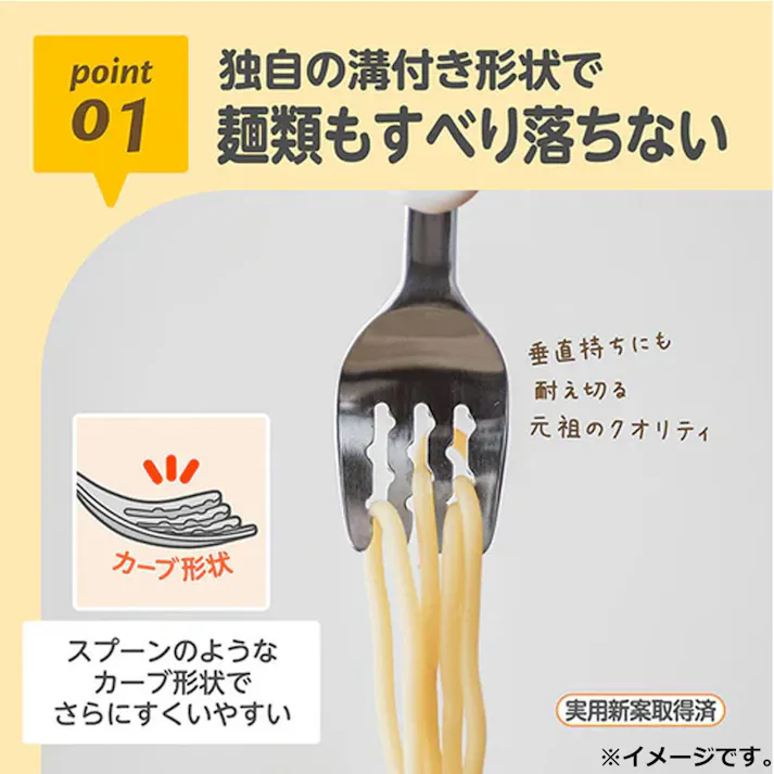 【3点まとめ買い】エジソンママ フォーク&スプーン print シンデレラ × 3点 具や麺が食べやすい独自の溝・きれいにすくえる平らな面。 握りやすい裏面ラバーグリップ。 【送料込み】