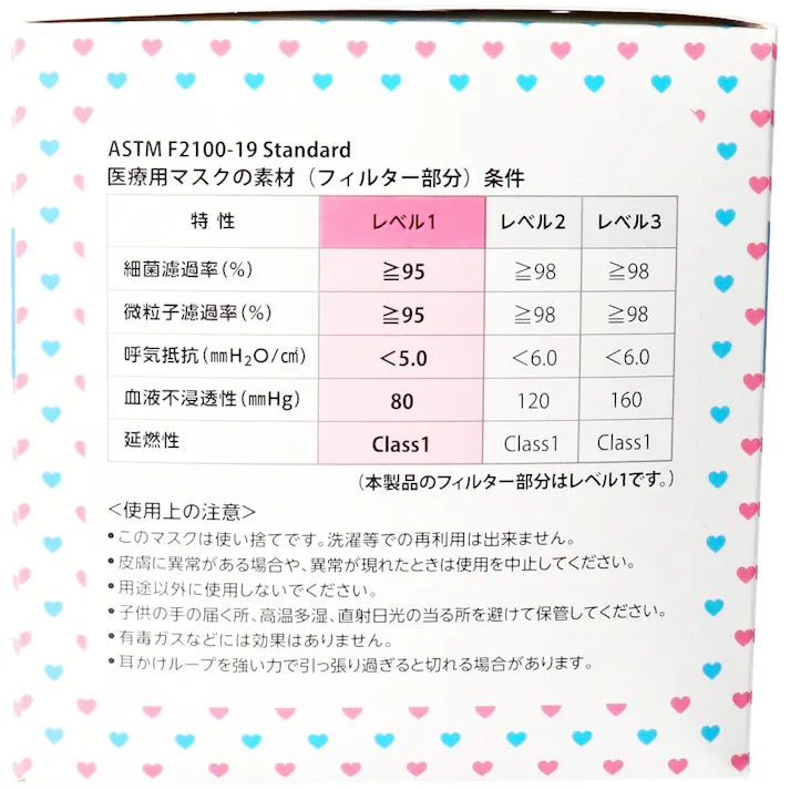 【3点まとめ買い】ハローキティ サージカルマスク 50枚入 × 3点 ハローキティの可愛いプリント付きマスクです♪ 風邪・花粉・ほこり等の対策に! 【送料込み】