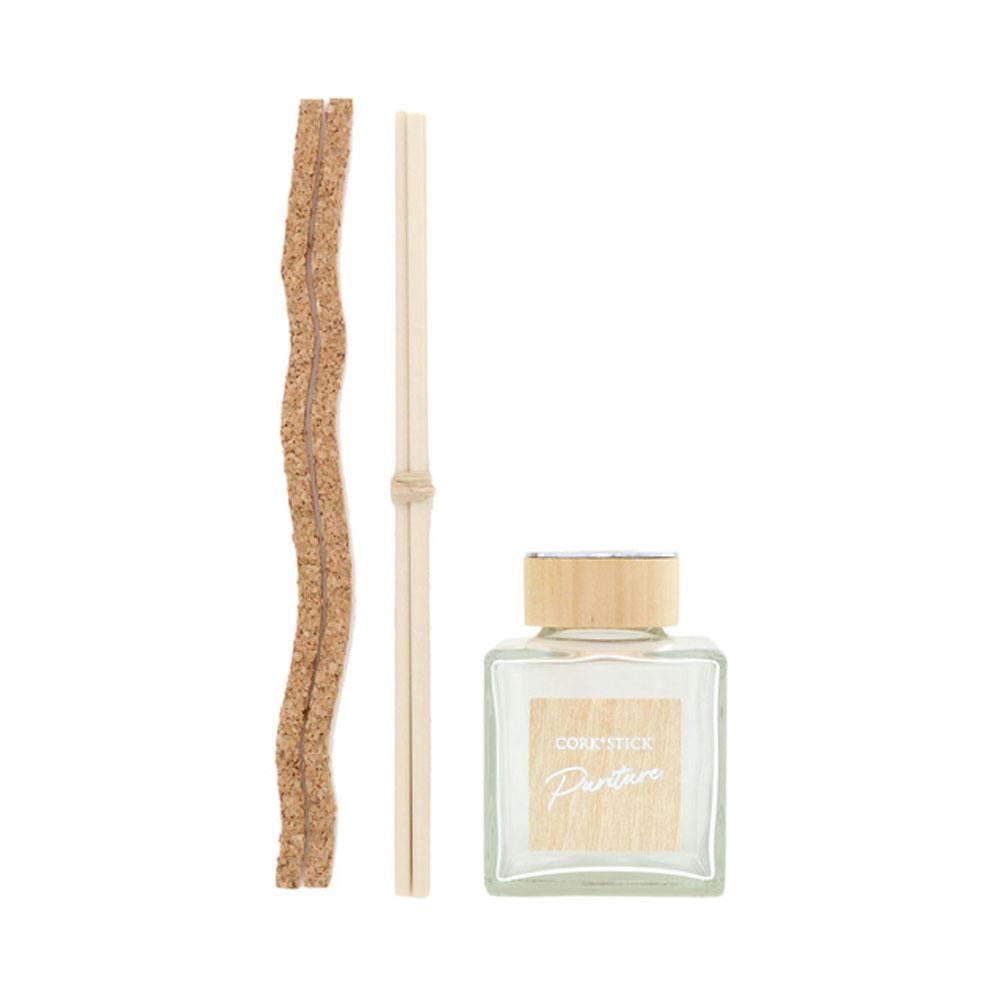 2点まとめ買い】Sukki-ri！ CORK+STICK REED DIFFUSER Puriture