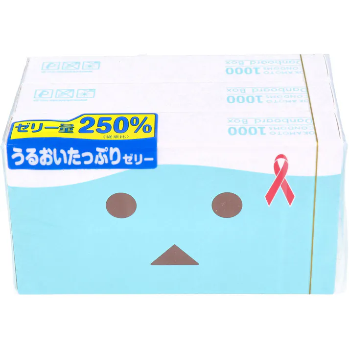 【3点まとめ買い】オカモトコンドーム ゼリーたっぷり(ダンボーver.) 12個×3パック × 3点 人気 キャラクター「ダンボー」とのコラボレーション♪ 【送料込み】