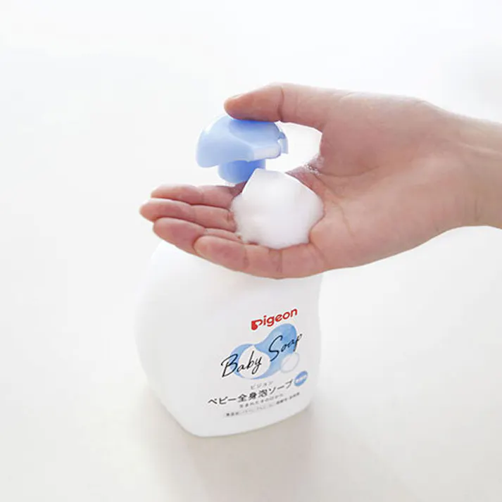 【2点まとめ買い】ピジョン ベビー全身泡ソープ 無香料 本体 500mL × 2点 赤ちゃんのお肌へのやさしさをいちばんに考えたスキンケア ボディソープ 【送料込み】