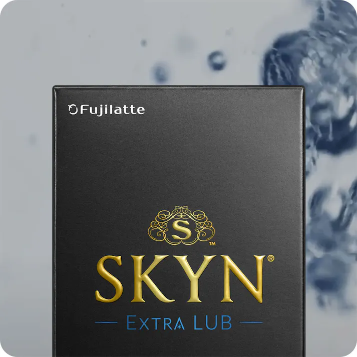 【10点まとめ買い】SKYN EXTRA LUB ソフトノンラテックスコンドーム 10個入 × 10点 まるで素肌のような、新やわらか触感コンドーム 【送料込み】