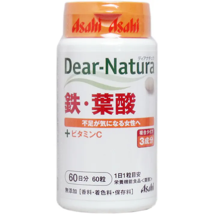 ※ディアナチュラ 鉄・葉酸 60日分 60粒 × 1点 不足が気になる女性へ! 【送料込み】
