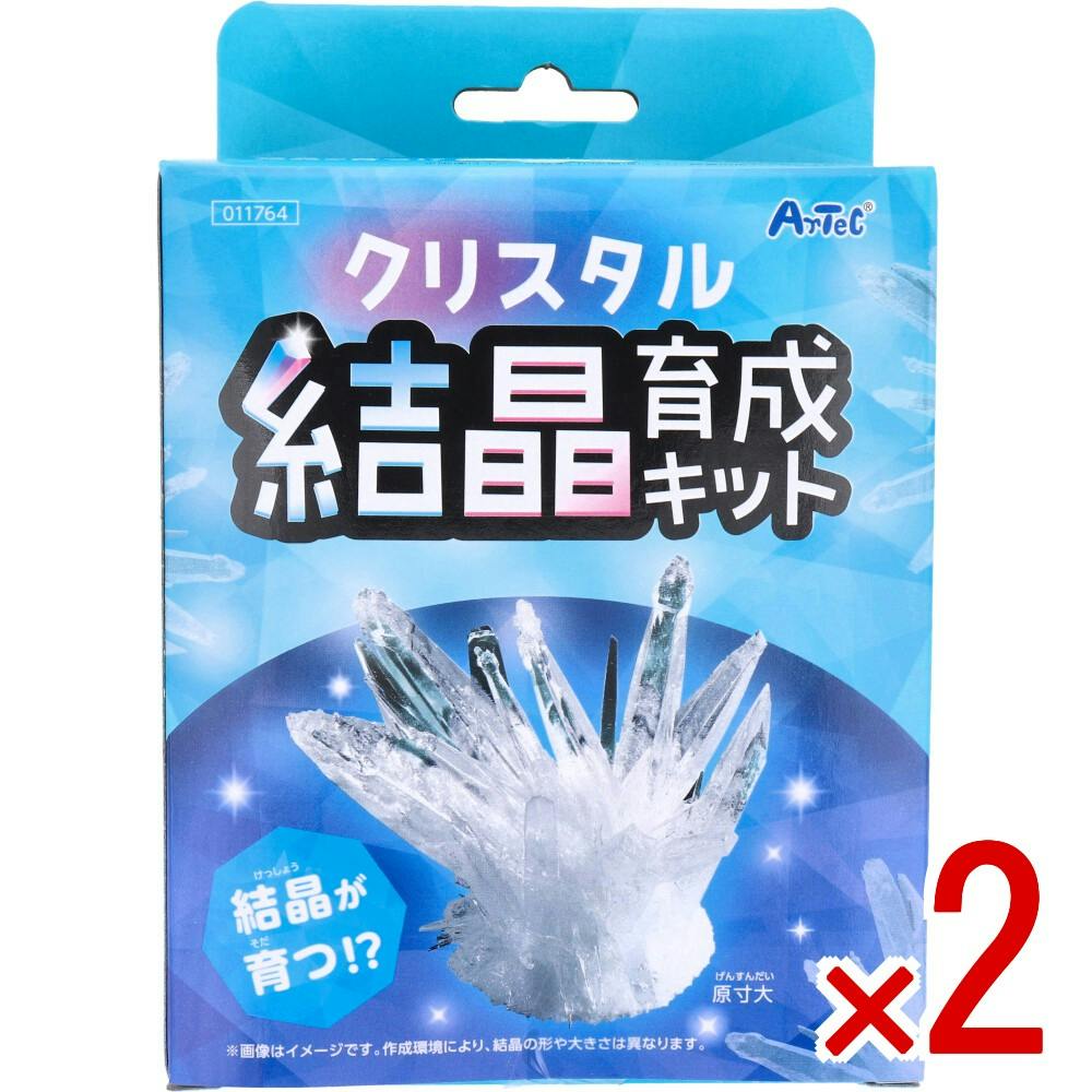 2点まとめ買い】クリスタル結晶育成キット 1セット × 2点 結晶が育つ