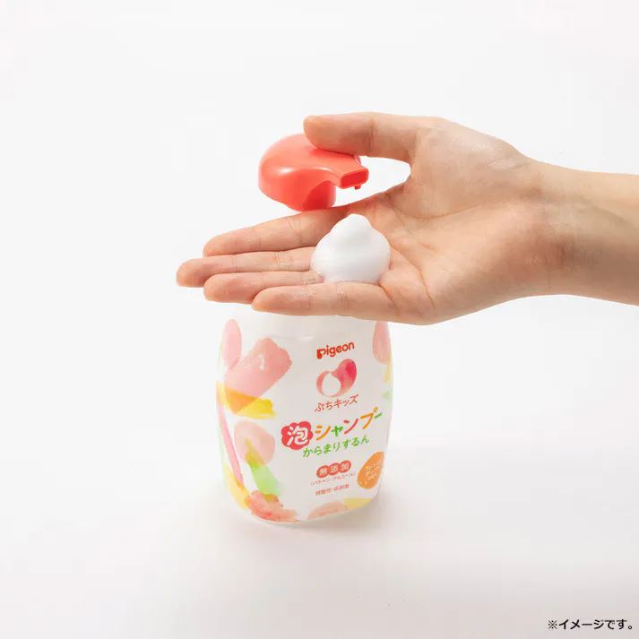 【3点まとめ買い】ピジョン ぷちキッズ 泡シャンプーからまりするん フレッシュアップルの香り 本体 300mL × 3点 伸びてきた細い髪のからまりするん。 子どもの髪に、洗浄力&地肌へのやさしさかなえる。 【送料込み】