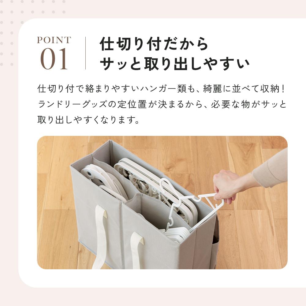 Snimuクローゼット収納ボックス ハンガー収納 ＜お得な2個セット