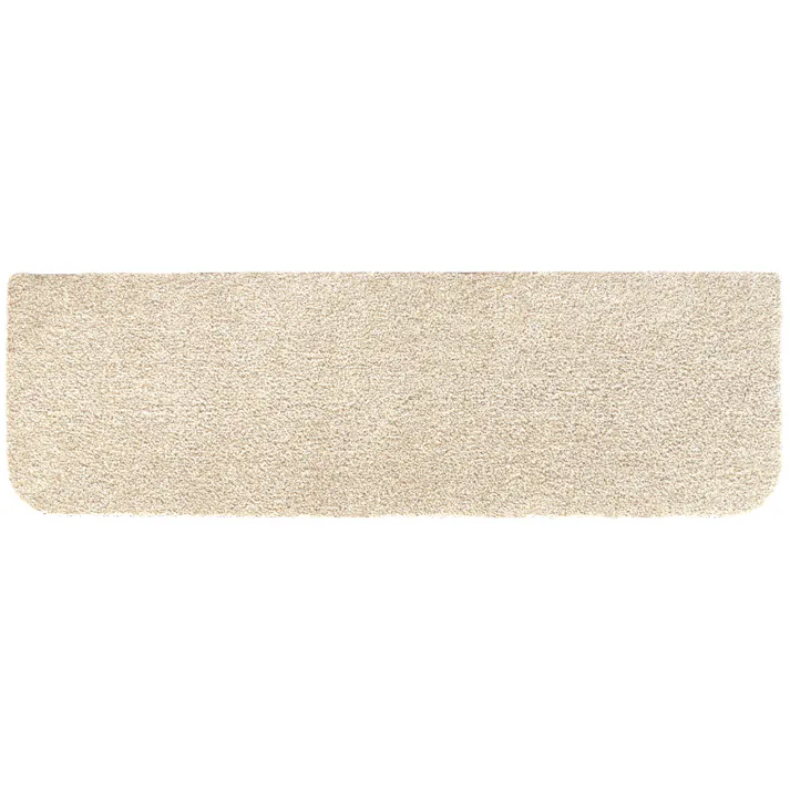 【4枚入】 70×22cm ペット おすすめ ラグタス 階段マット ワイド すべり止め 付き 洗える 子犬 子猫 老犬 シニア (ベージュ)肉球刺繍なし