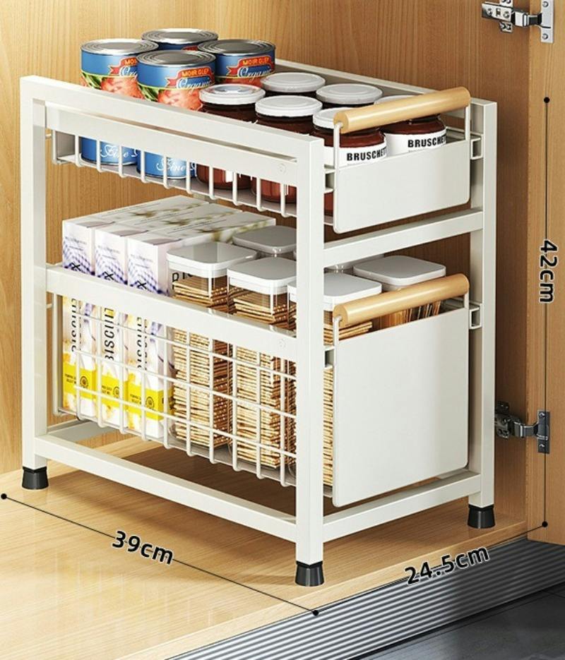 シンク下収納 スライドラック キッチン収納 スライダー ラック 調味料