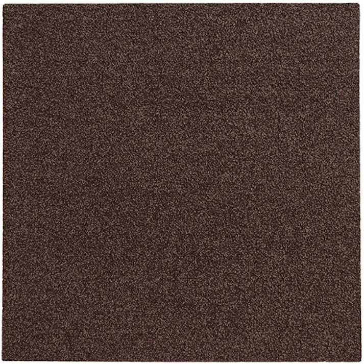 【4枚入】 50×50cm ペット おすすめ ラグタス タイルラグ スクエア すべり止め 付き 洗える タイルカーペット 50cm角 正方形 子犬 子猫 老犬 シニア (ダークブラウン)