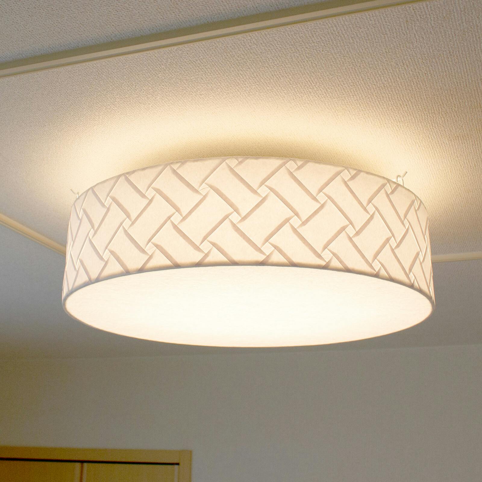 美品 照明器具 特注 オーダー 和柄 花柄 和紙 ペンダント シーリング