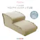 大人かわいい フリル付きベロアペットステップ 2段【Chammy -チャミー-】/色:ベージュ ドッグステップ ペットステップ 小型犬 ステップ 老犬 階段 北欧 ペット用品 犬 ソファ 昇り降り フリル付き/お客様組立て【送料込み】