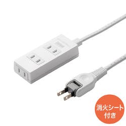 火災予防タップ(消火シート内蔵・5m) | AVパーツ 通販