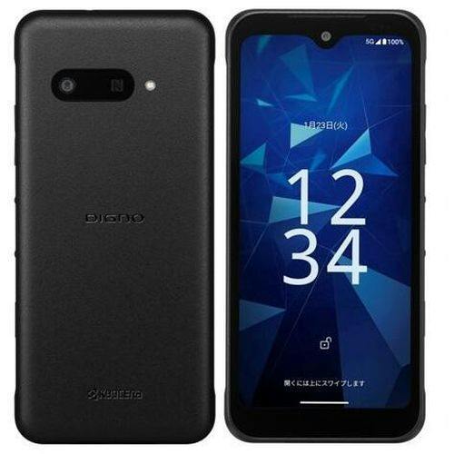 DIGNO スマートフォン 本体 【新品未使用】 法人向け5Gスマートフォン DIGNO SX4 ブラック(MediaTek Dimensity6100