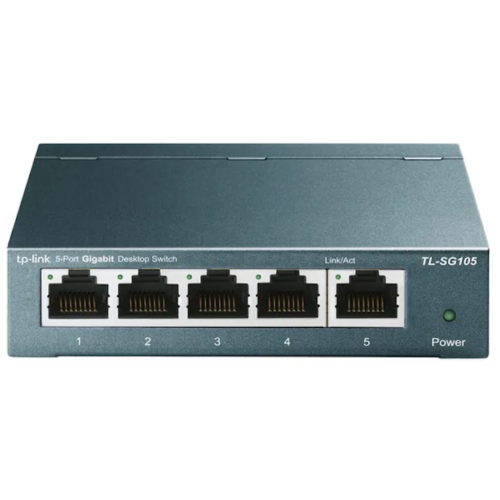5ポート 10/100/1000Mbps デスクトップ スイッチ