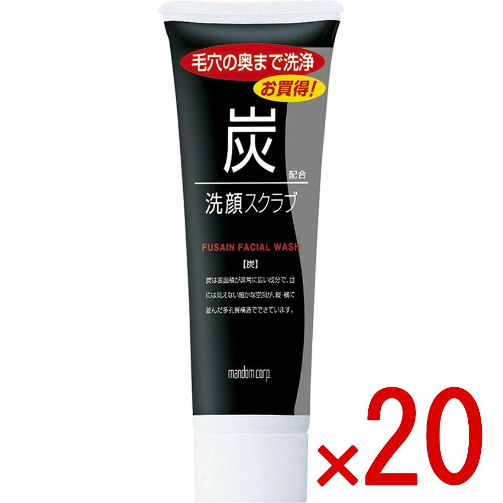 20点まとめ買い】マンダム 炭洗顔スクラブ × 20点 マンダム 毛穴の奥