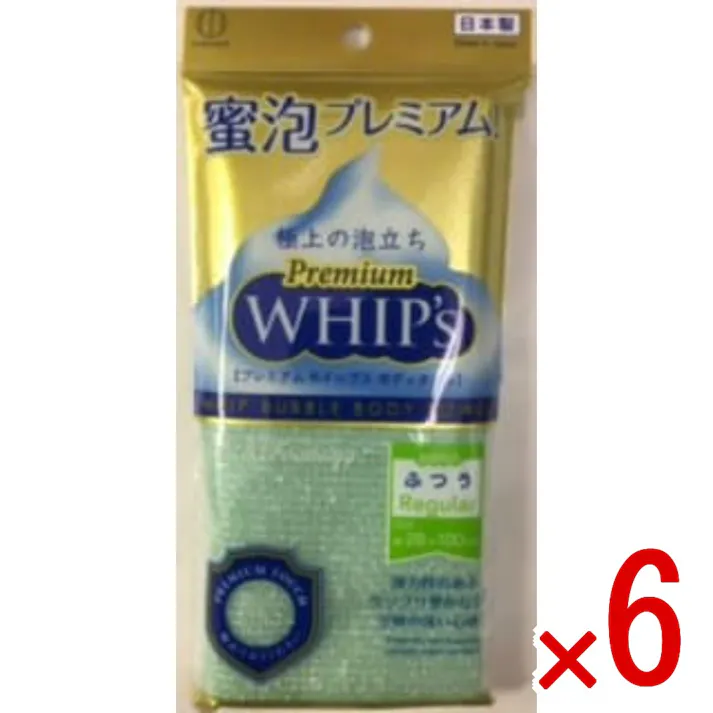 【6点まとめ買い】プレミアムホイップス ふつう グリーン × 6点 小久保工業所 弾力性のあるタップリ豊かな泡で至極の洗い心地です 【送料込み】
