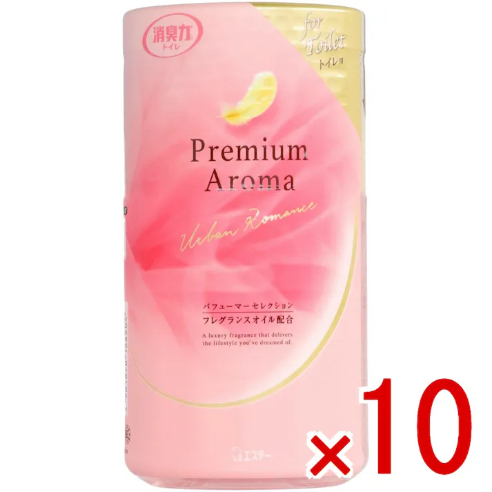 【10点まとめ買い】トイレの消臭力 Premium Aroma アーバンロマンス × 10点 エステー 心輝くぜいたくフレグランス 【送料込み】