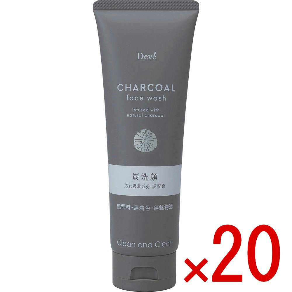 【お買い得❗️】 コスメ 洗顔用品 まとめ売り 20点まとめ買い】ディブ 炭 洗顔フォーム × 20点 熊野油脂 炭配合で