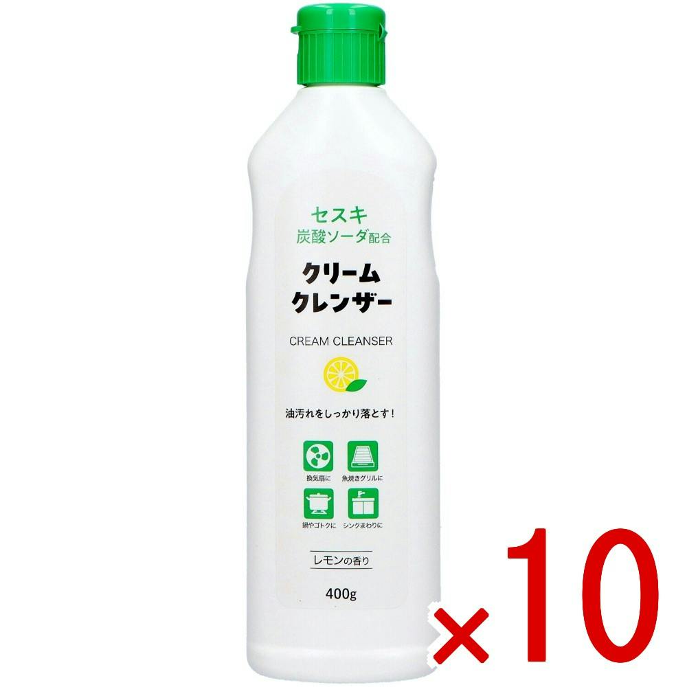 中古Cemenzal セメンザル アール クリーム＋グリーンボクシン 10点まとめ買い】セスキ炭酸ソーダ配合クリームクレンザーホワイト