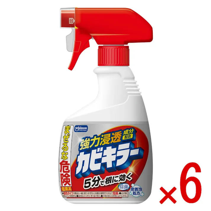 【6点まとめ買い】カビキラー本体400g × 6点 ジョンソン カビの根に効くカビキラー カビに強力浸透 【送料込み】