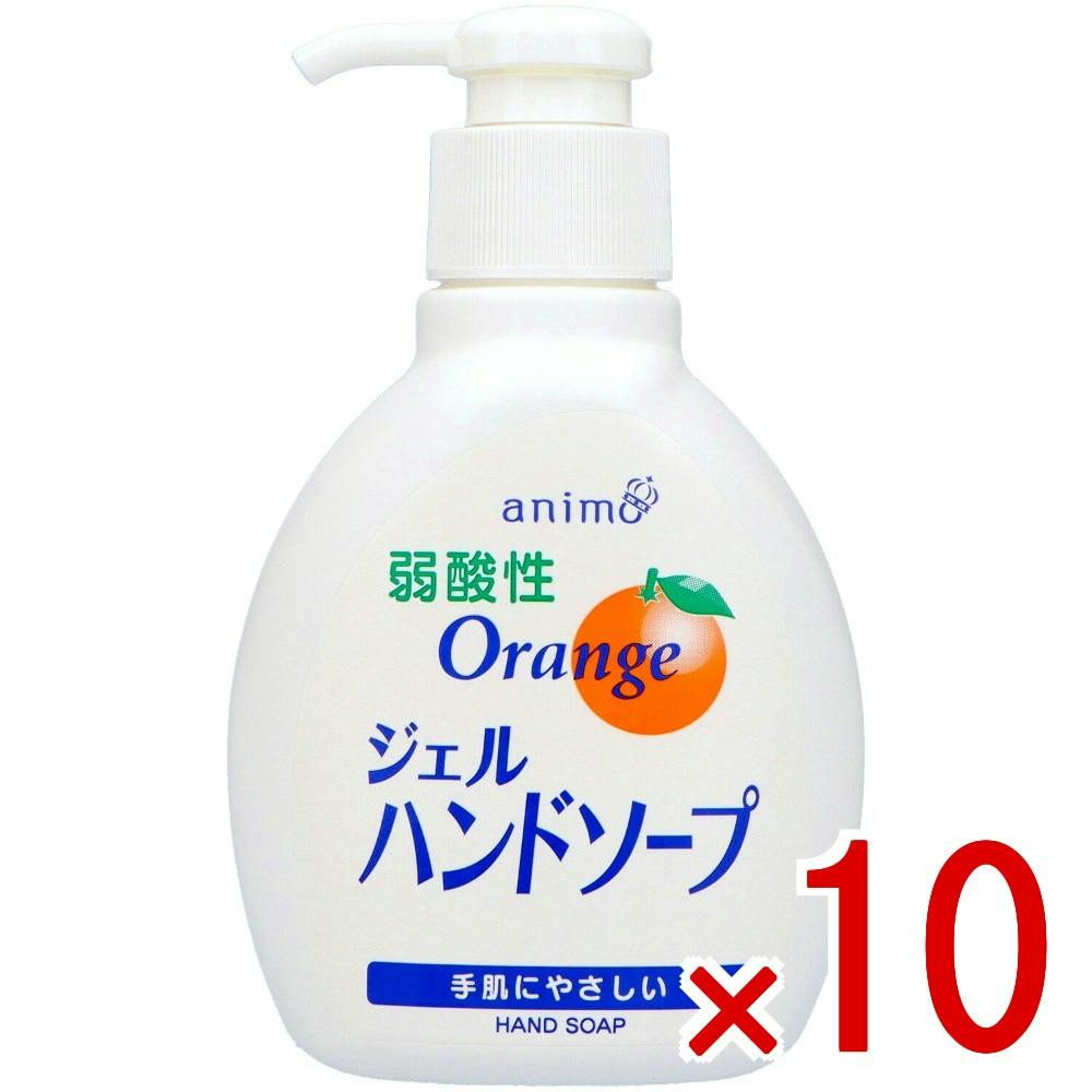 10点まとめ買い】弱酸性ジェルハンドソープN 本体 × 10点 ロケット石鹸