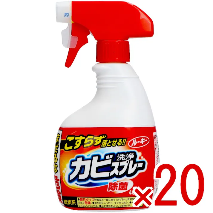 【20点まとめ買い】ルーキー カビ洗浄剤 本体 400ml × 20点 第一石鹸 こすらずしっかり落とします。 浴室内のカビ汚れを、こすらずしっかり落とします。 【送料込み】